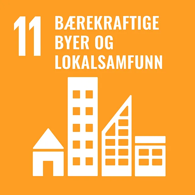 Bærekraftsmål 11 - bærekraftige byer og lokalsamfunn 