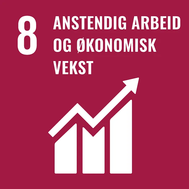 Bærekraftsmål 8 - anstendig arbeid og økonomisk vekst 
