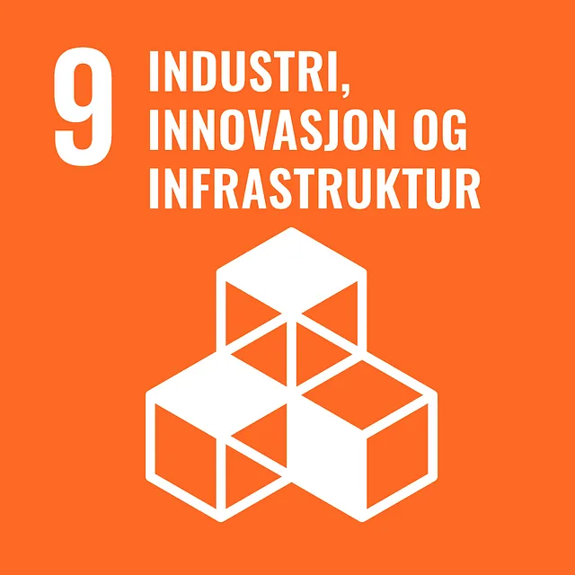 Bærekraftsmål 9 - industri, innovasjon og infrastruktur 