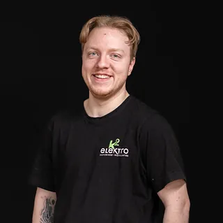 Martin er en erfaren elektriker i k2 elektro